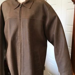 Mens Tommy Bahama Leather Jacket